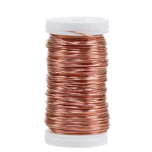 Alambre Deco Esmaltado Cobre Ø0.50mm 50m 100g