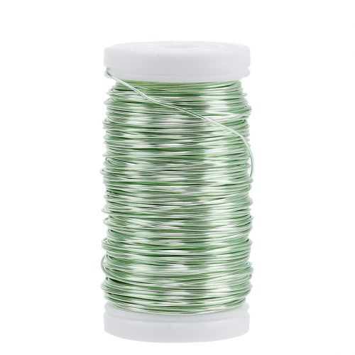 Alambre esmaltado Deco verde menta Ø0.50mm 50m 100g