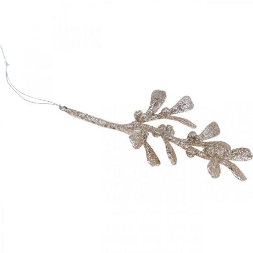 Floristik24 Colgante decorativo de muérdago decoración del árbol de Navidad 16,5 cm 12 piezas