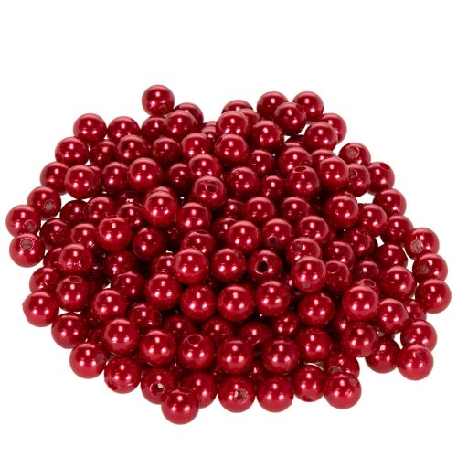Cuentas decorativas rojas, Ø8 mm, 250 unidades comprar | Floristik24.es