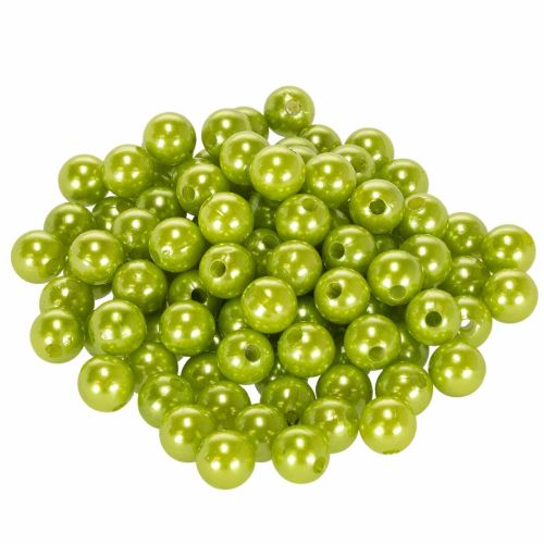 Cuentas decorativas Ø10mm verde 115 piezas comprar | Floristik24.es