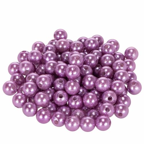 Cuentas decorativas Ø10mm violeta 115 piezas comprar | Floristik24.es
