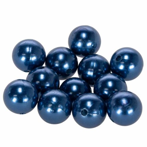Cuentas decorativas Ø2cm azul 12 piezas comprar | Floristik24.es