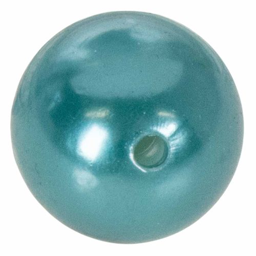 Cuentas decorativas Ø2cm turquesa 12 piezas | Floristik24.es