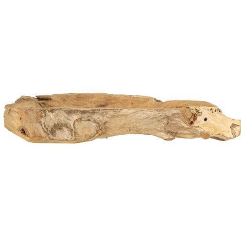 Artículo Cuenco decorativo madera teca natural marítimo 46x14x7cm