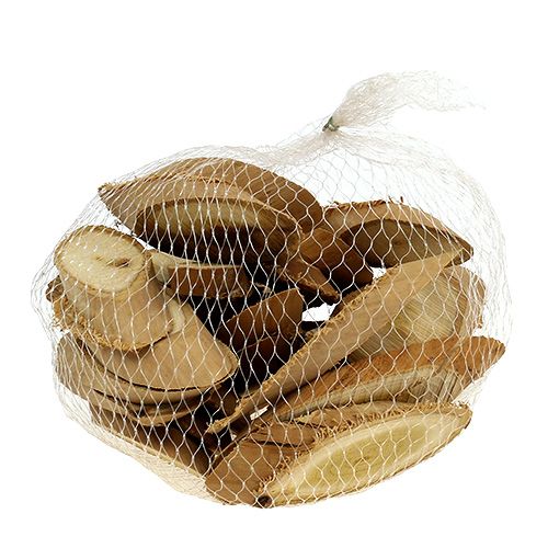 Floristik24 Discos decorativos de madera ovalados 9-12cm 500g