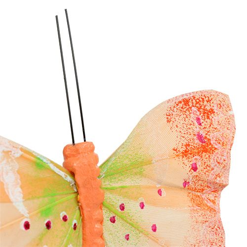 Artículo Mariposas decorativas en alambre de colores 8,5cm 12 piezas