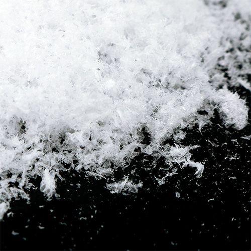 Artículo Nieve decorativa blanca fina 12g