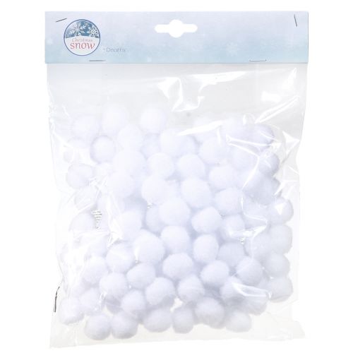 Artículo Deco bola de nieve mini bolas de nieve Ø2cm blancas 400uds 4 bolsas