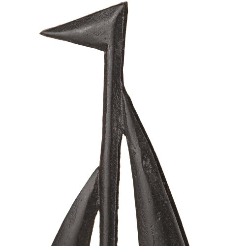 Artículo Velero decorativo de madera y metal Color negro A30,5cm
