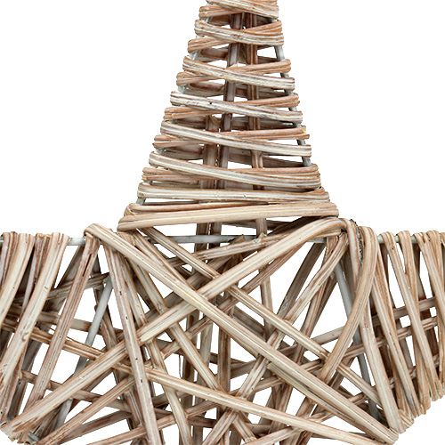 Floristik24 Estrella decorativa para colgar 25cm de vid 1pc