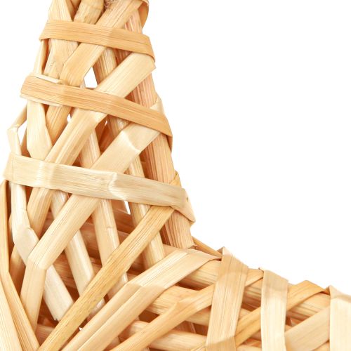 Artículo Estrellas decorativas para árbol de Navidad, estrellas de ratán, 14,5 cm, 3 piezas
