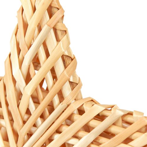 Artículo Estrellas decorativas para colgar adornos de árbol de Navidad ratán 19cm 3 piezas