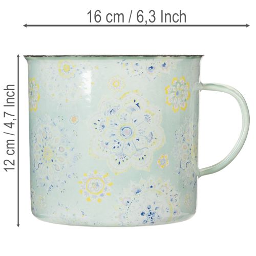 Taza decorativa, maceta,