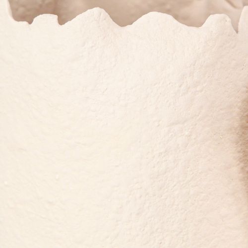 Artículo Jarrones Decorativos Jarrones Cono Cerámica Beige 14.5cmx15x21cm