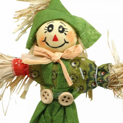 Floristik24 Decoración espantapájaros 17cm colores surtidos L33cm 16 piezas