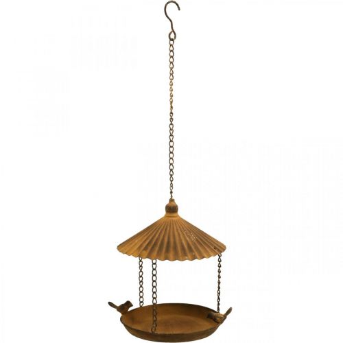 Artículo Bebedero para pájaros decorativo, bebedero para pájaros, jardín decorativo de rejilla Ø23cm H27.5cm