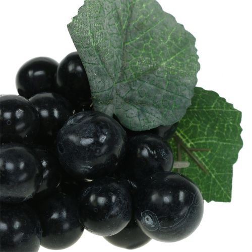 Artículo Uvas decorativas negras 18cm