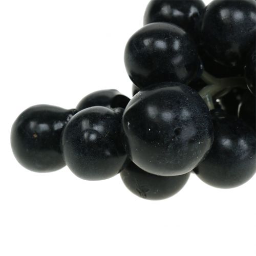 Artículo Uvas decorativas negras 18cm
