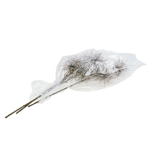 Rama decorativa con nieve 45cm 3pcs | Floristik24.es