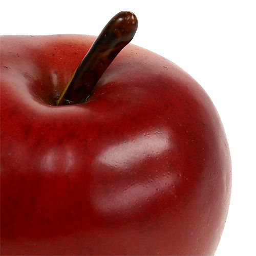 Artículo Deco manzana roja, deco fruta, muñeco de comida Ø8,5cm