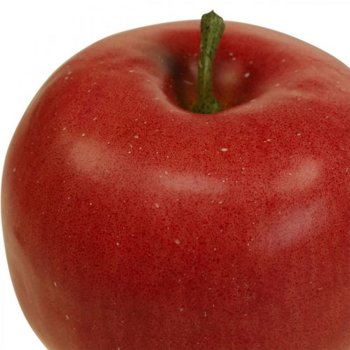 Floristik24 Deco manzana roja, deco fruta, muñeco de comida Ø7cm