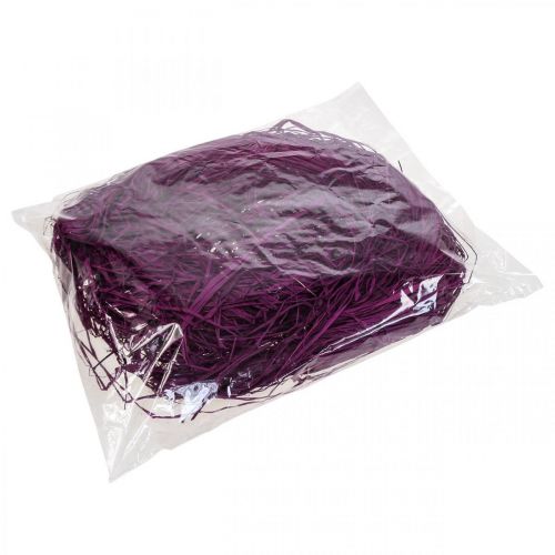 Artículo Rafia decorativa para elaborar rafia natural rafia violeta 300g
