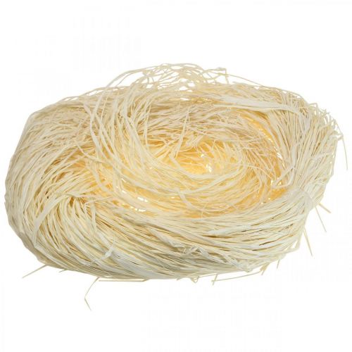 Rafia decorativa para manualidades Rafia rafia natural blanqueada 200g