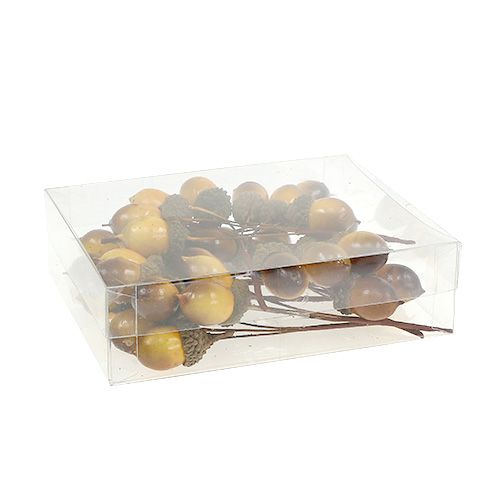Floristik24 Deco glande en el cable 4cm L12cm 36pcs