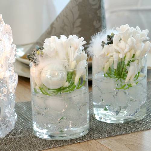 Artículo Cubitos de hielo decorativos flotantes 2.5cm - 4cm 500g