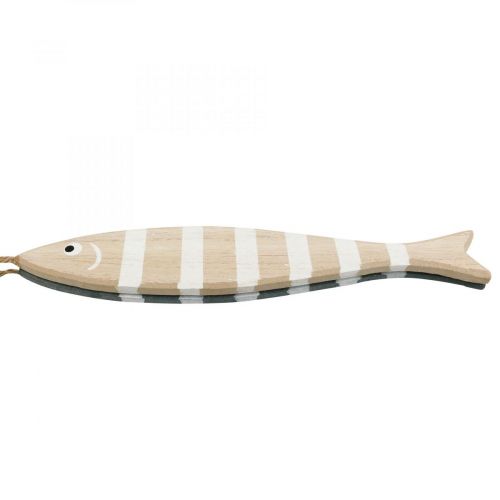 Floristik24 Peces decorativos para colgar, peces decorativos de madera L29cm 2 uds.