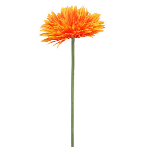 Floristik24 Deco Gerbera Naranja Ø15cm L88cm