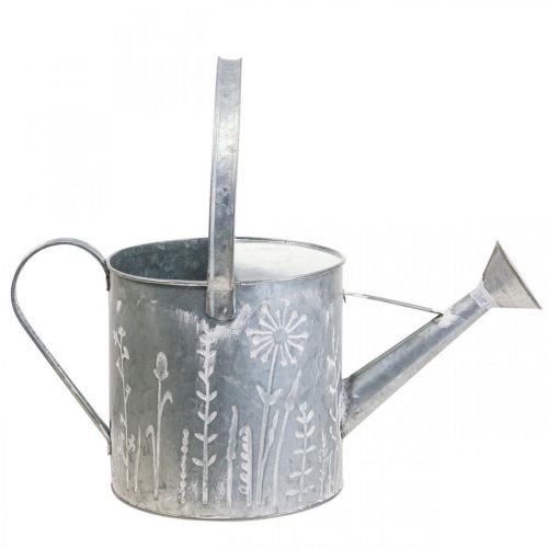 Floristik24 Regadera decorativa metal para plantar regadera H28cm