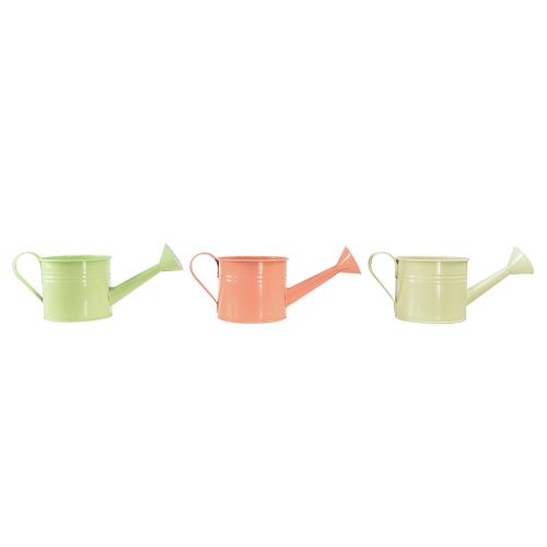 Artículo Regadera decorativa colores pastel metal Ø11cm H10cm 8 piezas