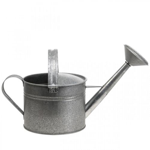 Artículo Regadera decorativa de zinc para plantar lata H27cm
