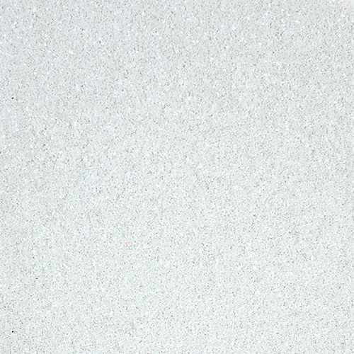 Floristik24 Brillo decorativo blanco 115g