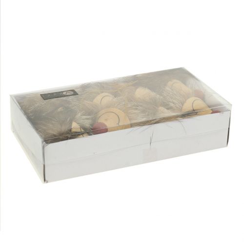 Floristik24 Percha decorativa erizo con pelo 6,5cm 8uds