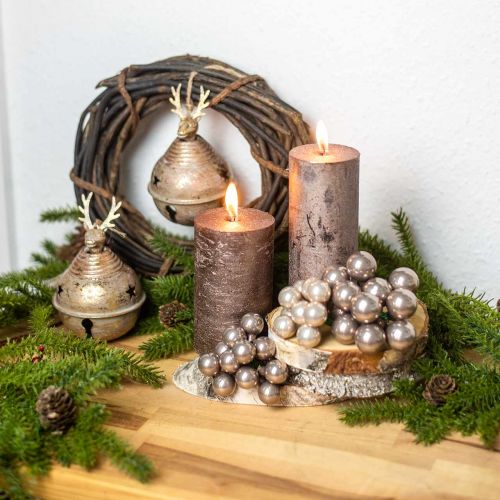 Floristik24 Percha decorativa alerce artificial ramas de coníferas conos y bayas 150cm