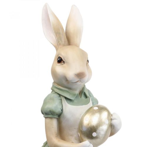 Artículo Deco conejo pareja de conejos figuras vintage H40cm 2pcs