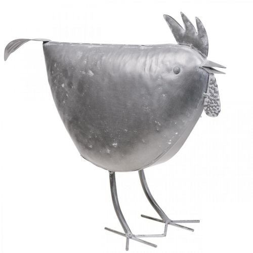 Pollo decorativo metal decoración metal pájaro zinc 51cm×16cm×36cm