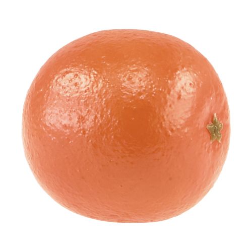 Artículo Fruta artificial naranja decorativa Fruta decorativa naranja Ø8,5cm H8,5cm