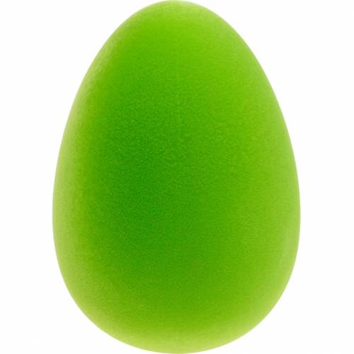 Floristik24 Huevo de Pascua decorativo verde H25cm Decoración de Pascua Huevos decorativos en bandada