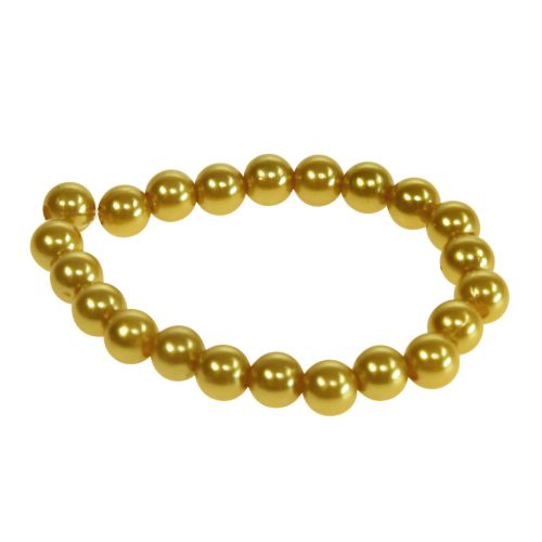 Artículo Cuentas decorativas oro Ø8mm 250 piezas