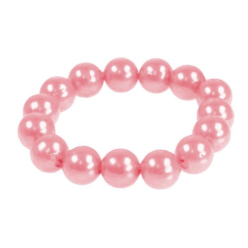 Floristik24 Abalorios decorativos Ø8mm rosa 250p