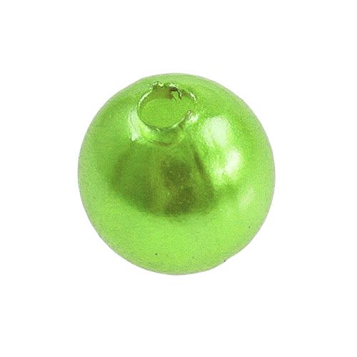Artículo Cuentas decorativas verde manzana Ø8mm 250 piezas