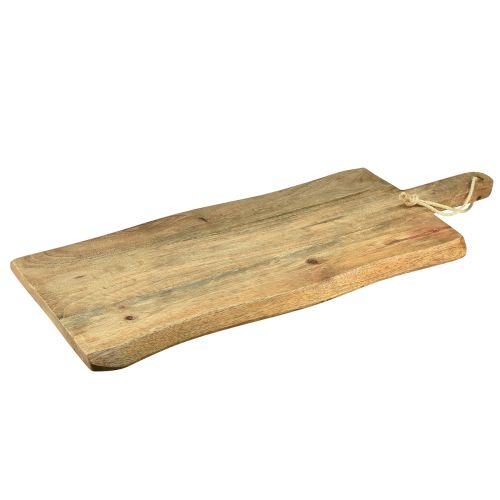 Artículo Tabla de cortar decorativa bandeja de madera para colgar 70×26cm