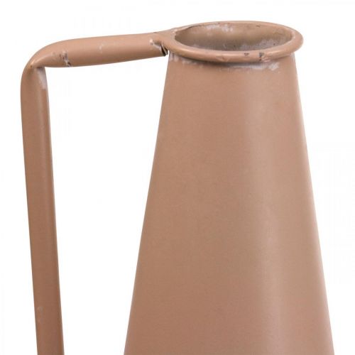 Artículo Florero decorativo mango metal florero suelo salmon 20x19x48cm