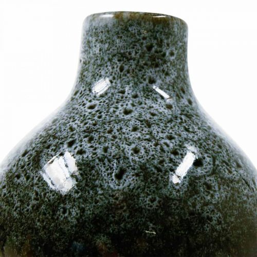 Floristik24 Jarrones decorativos, juego de jarrones de cerámica esféricos H10.5cm Ø9cm 3pcs