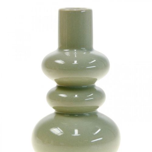 Floristik24 Jarrones decorativos, juego de jarrones de cerámica esféricos H13.5cm Ø7.5cm 3pcs