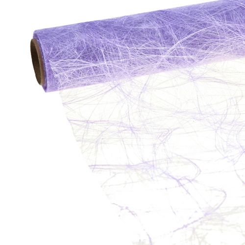 Floristik24 Camino de mesa Deco polar Sizoweb violeta 30cm 5m